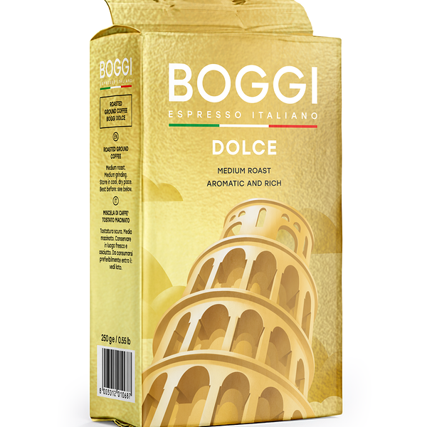 Кофе  мол.  Boggi Dolce В/П 250г
