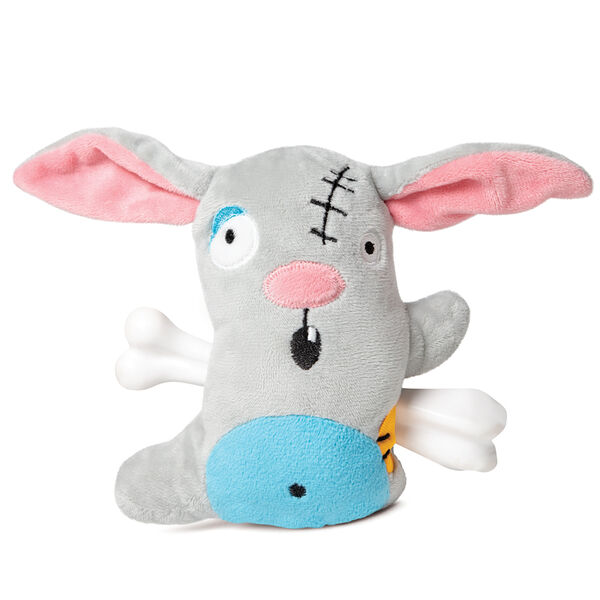 TRIOL Игрушка для собак мягкая HORROR Заяц-разбойник 18 см