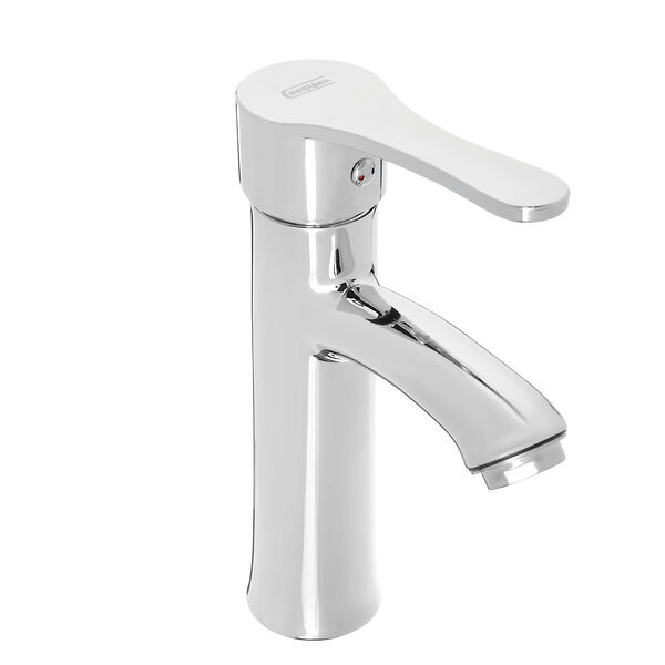 Союзкран смеситель для раковины, керам. картридж 35мм, хром, sk02-m127