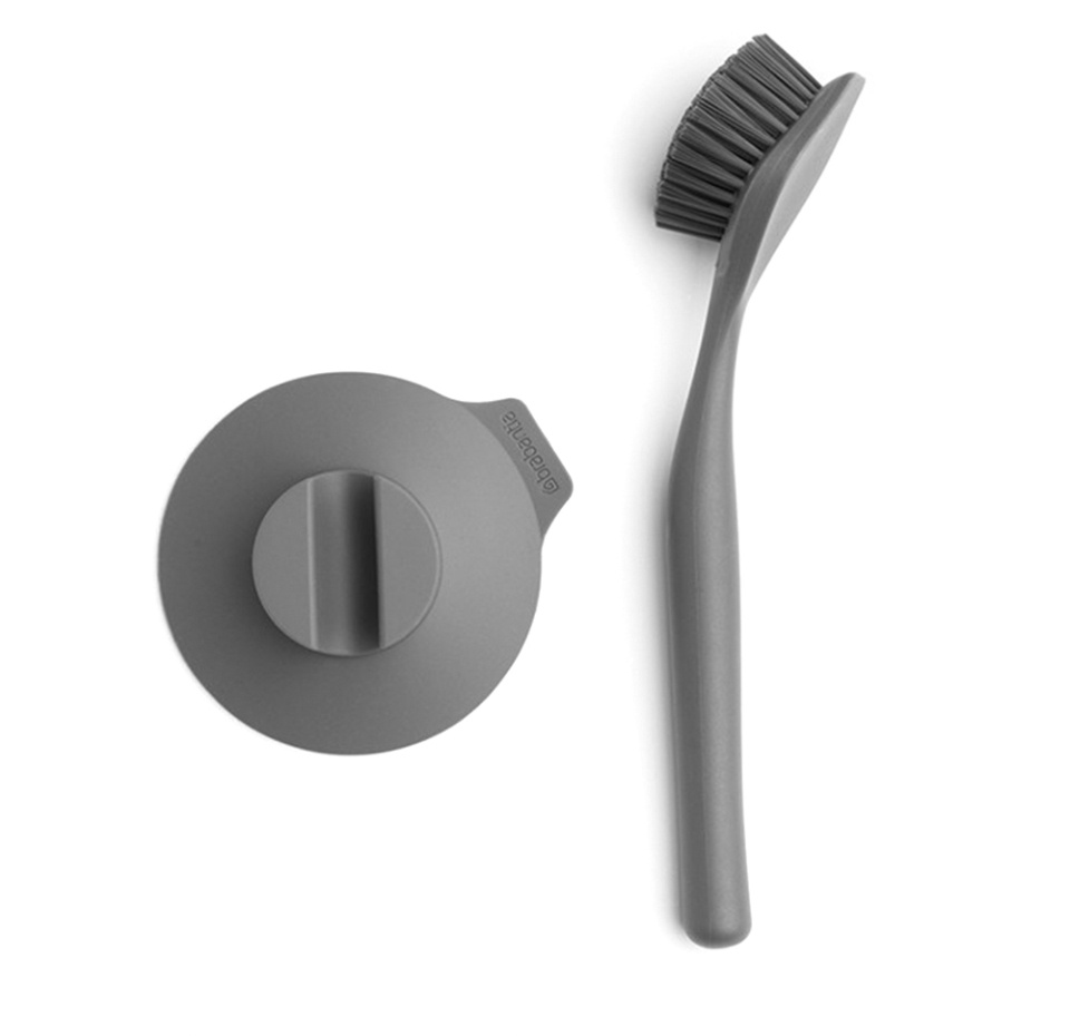 

Щетка для мытья посуды Brabantia с держателем на присоске Китай