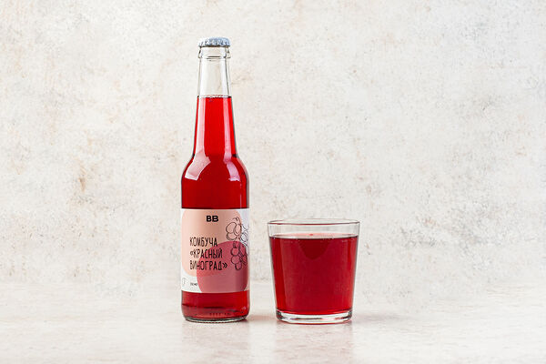 Комбуча Красный виноград 