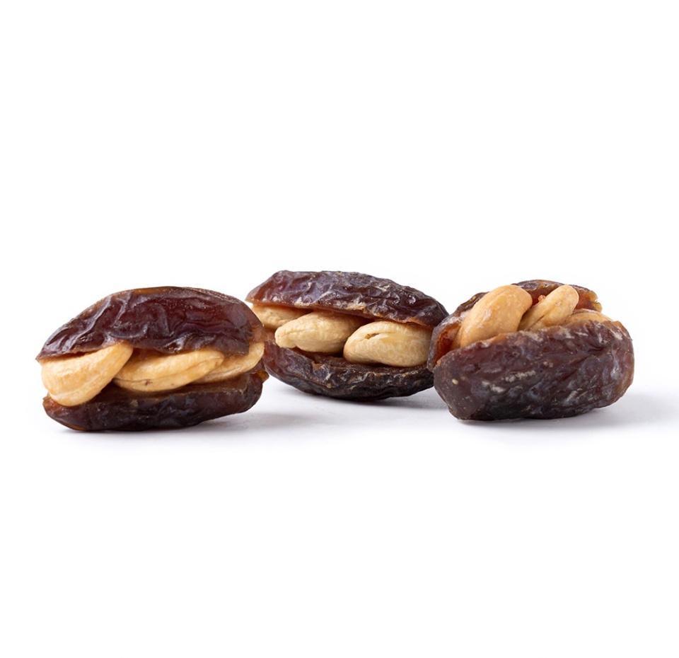 

Сухофрукты Хаштак финики и кешью жареный, Россия