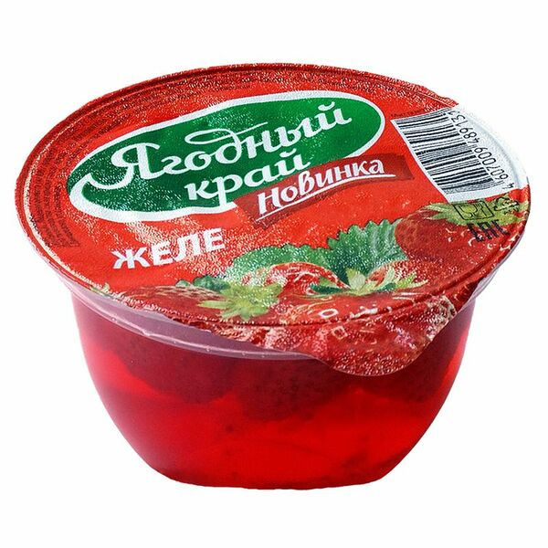 Желе Ягодный край клубника
