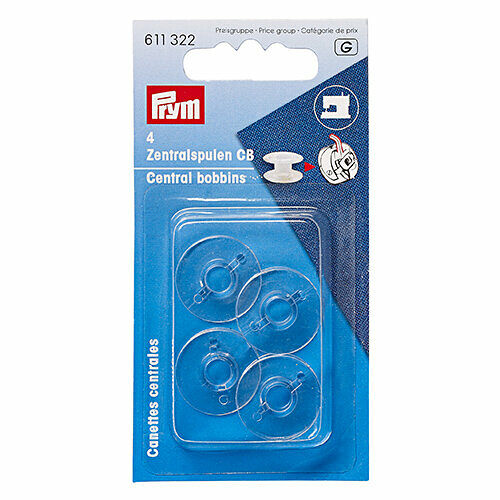 611322 Шпульки для швейных машин (пластик) CB Prym