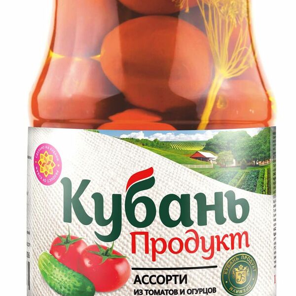 Овощное ассорти Кубань продукт маринованное