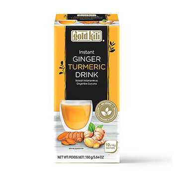 Напиток имбирный Gold Kili с куркумой и мёдом 10 х 16г