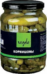 Корнишоны маринованные ТМ Vegda (Вегда)