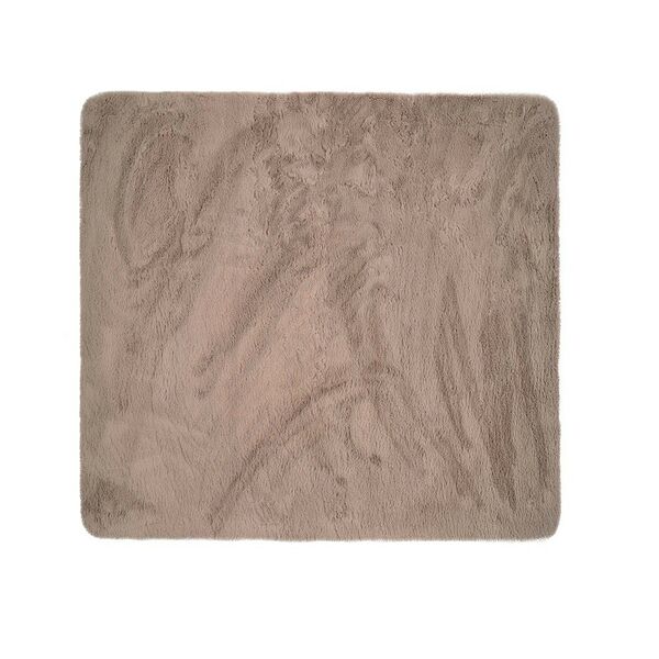 Коврик меховой Песец, 55х95 см, ворс 15 мм, 100% полиэстер