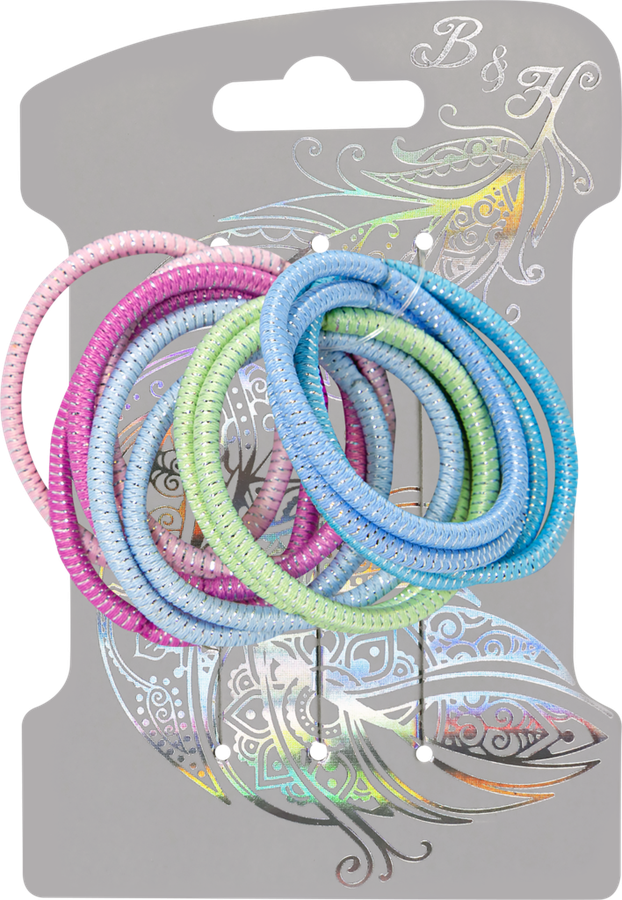 

Набор резинок для волос B&H, Арт. W0172, 12шт