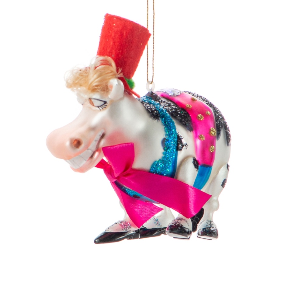 

Игрушка для елки Коллекция Традиции Holiday Classics Бычок Дэнди (стекло) 7,5х11х12,5 см 1 шт Китай