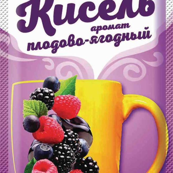 Кисель моментальный Preston с ароматом Плодово-ягодным