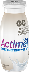 Напиток кисломолочный Actimel Натуральный, 2.6% в Магнит со скидкой –40%