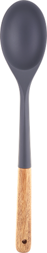 Ложка для готовки HOMECLUB Black Wood, силикон, дерево Арт. RLC-sp3