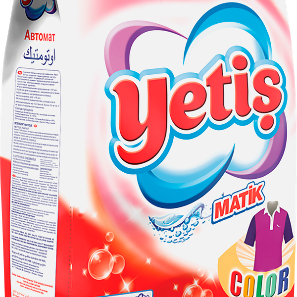 Стиральный порошок Yetis Color, 4,5кг