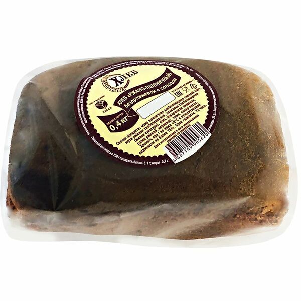 Хлеб Самотлор Хлеб бездрожжевой с солодом 400 г