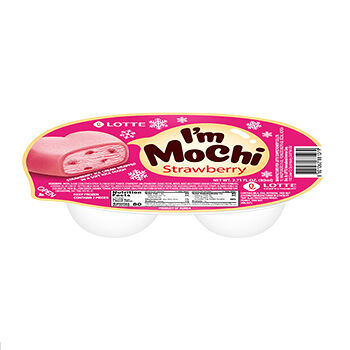 Мороженое I`m Mochi клубничное Корея 80г