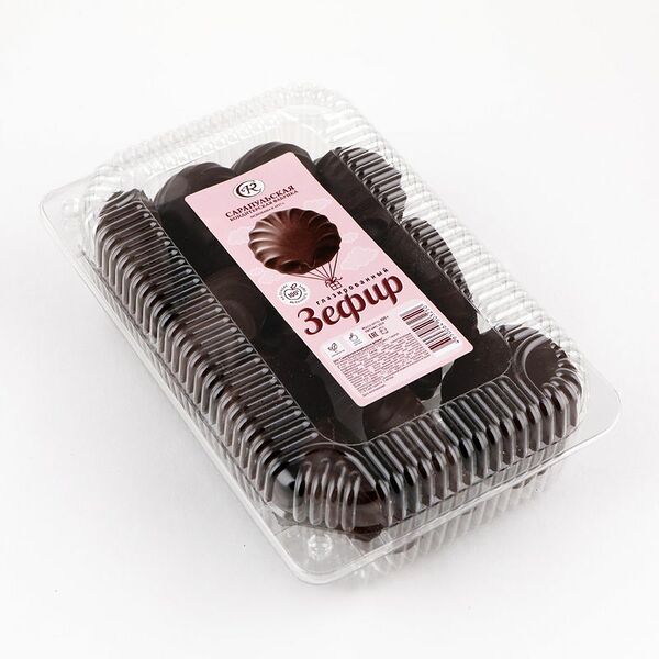 Зефир Сарапульская КФ глазированный, 400г