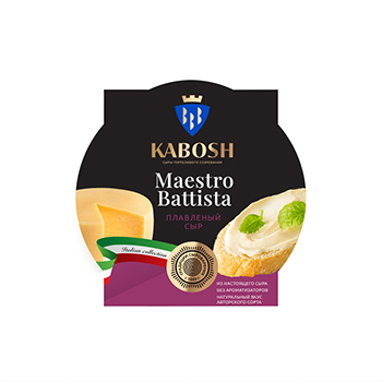 

Сыр плавленый Kabosh Maestro Battista 50% 130г