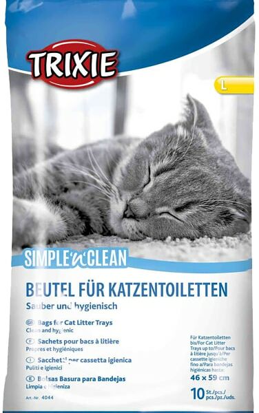 Пакеты для кошачьего туалета Trixie L 10шт
