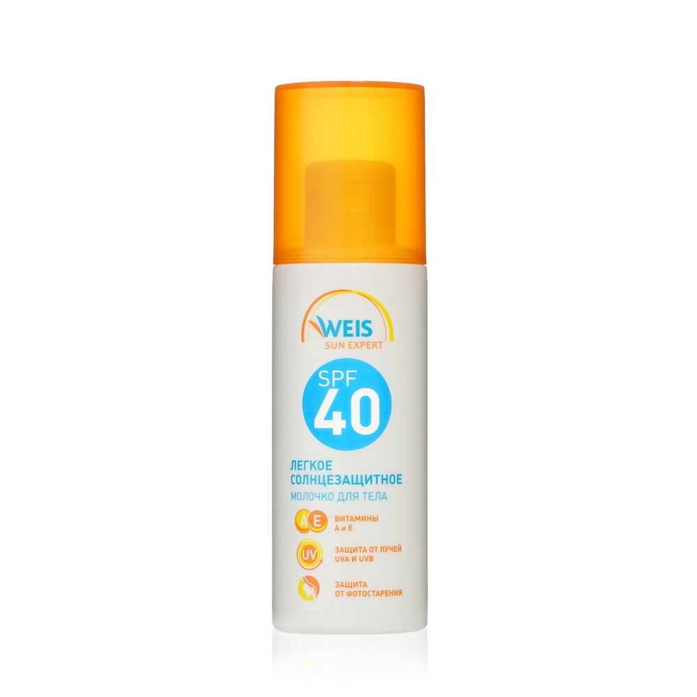 

Солнцезащитный спрей для тела Weis Sun Expert SPF 40 150 мл