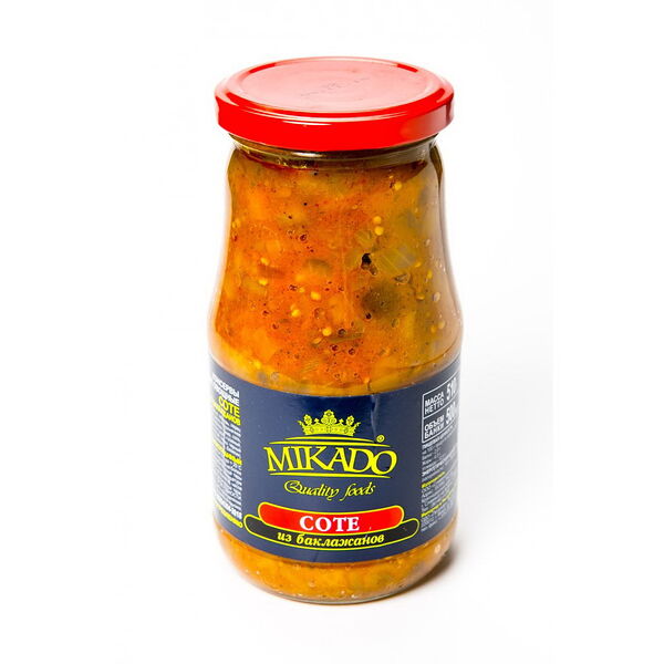 Соте  МИКАДО из баклажанов ст/б  500 мл