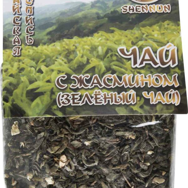Чай зелёный Shennun с жасмином