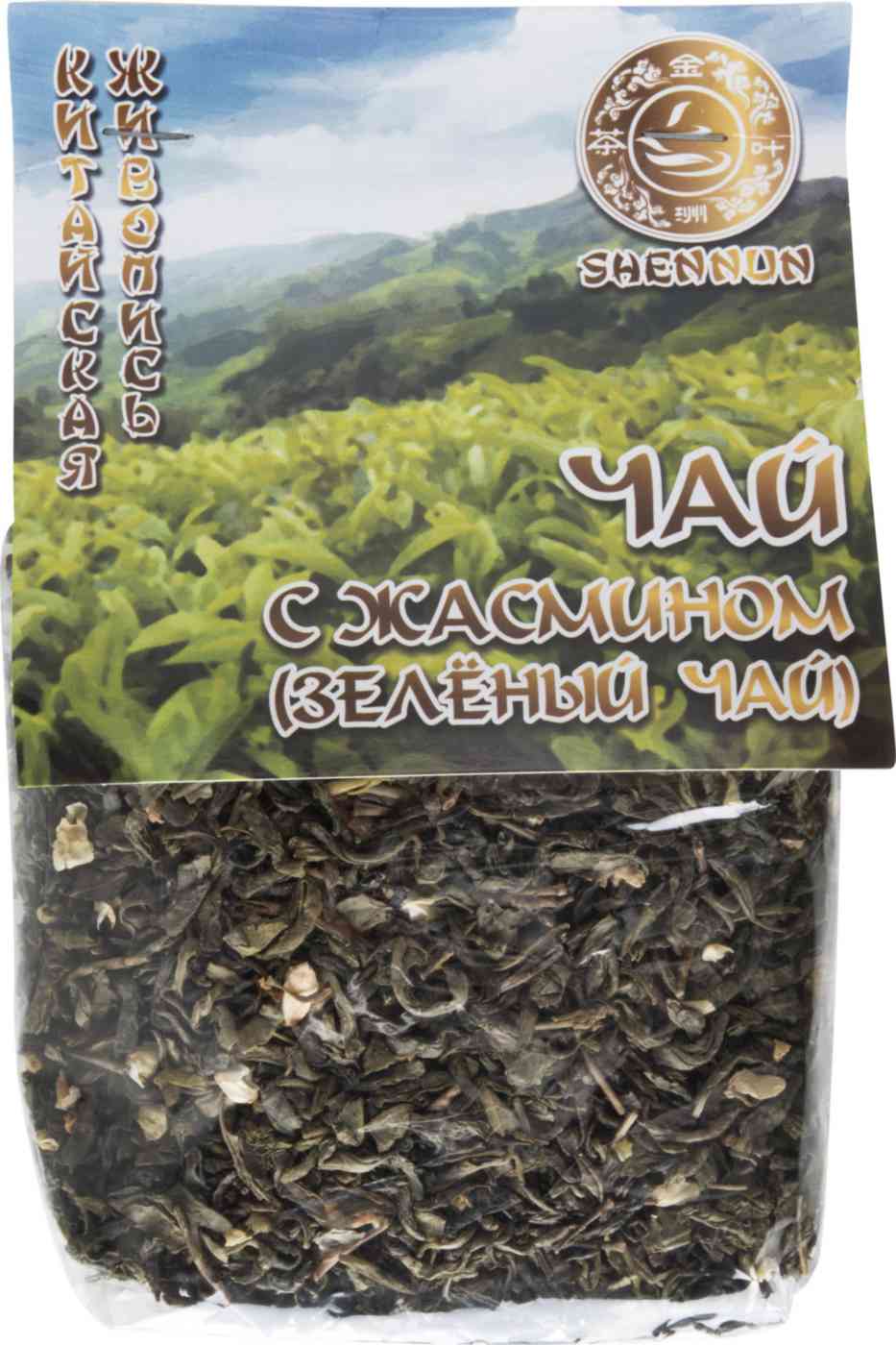 

Чай зелёный Shennun с жасмином