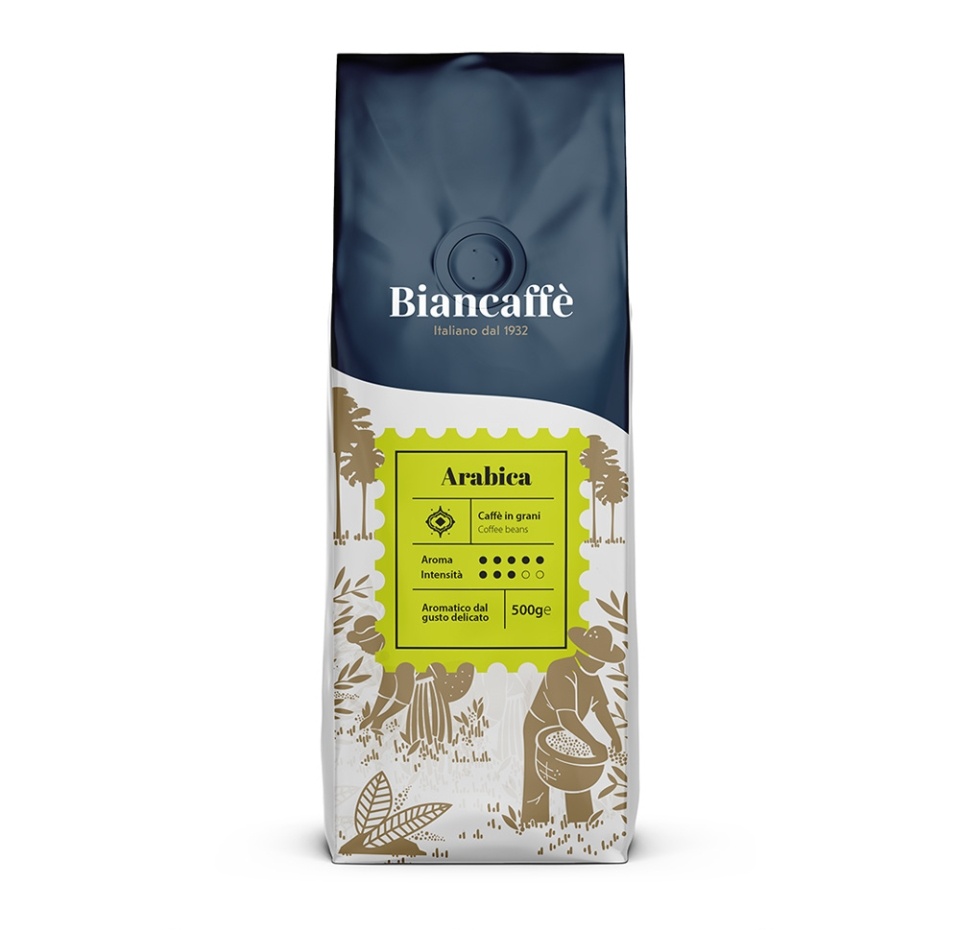 

Кофе в зернах Arabica 100%, Biancaffe
