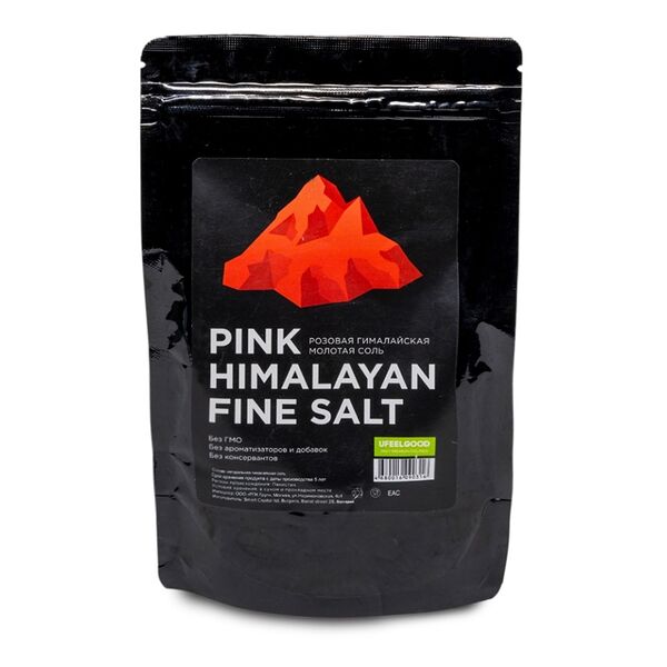 Соль розовая Ufeelgood гималайская молотая 200 г