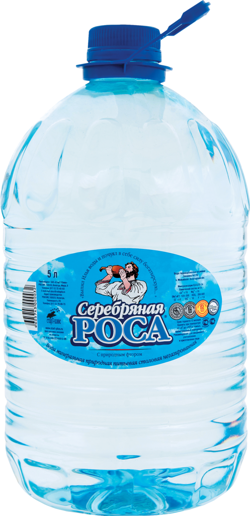 

Вода питьевая негазированная Серебряная Роса 5 л