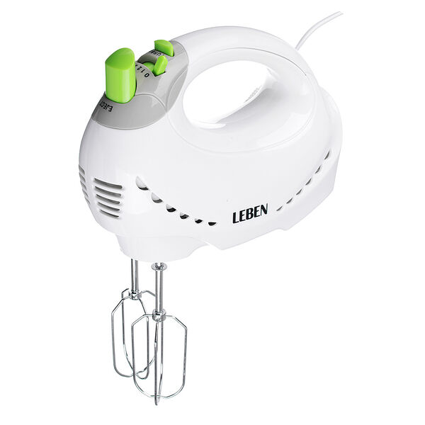 Leben миксер электрический 200 вт, 5 скоростей + режим 