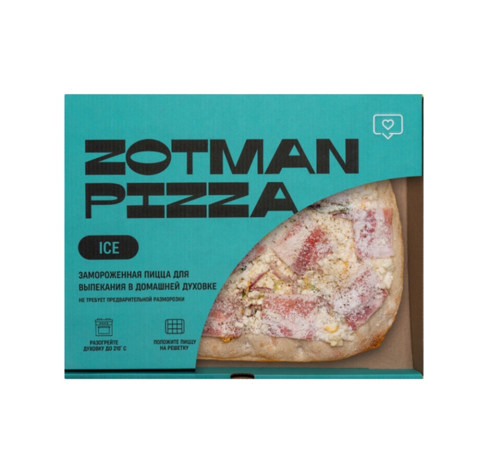 

Пицца Zotman Чиз карбонара 420 г