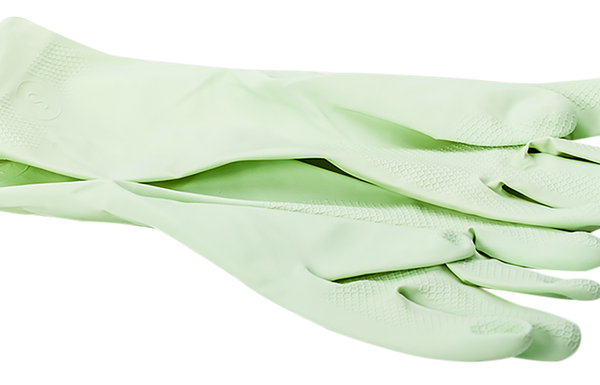 Перчатки хозяйственные CRYSTAL с экстрактом алоэ, латекс, размер S,M,L 