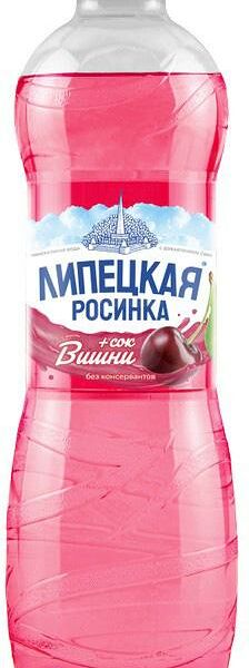 Напиток Липецкая Лайт минеральный со вкусом вишни