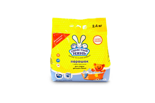 Стиральный порошок для детского белья Ушастый нянь универсальный