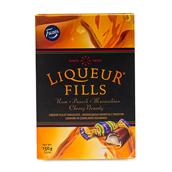 Набор конфет Fazer Liqueur Fills с ликёром