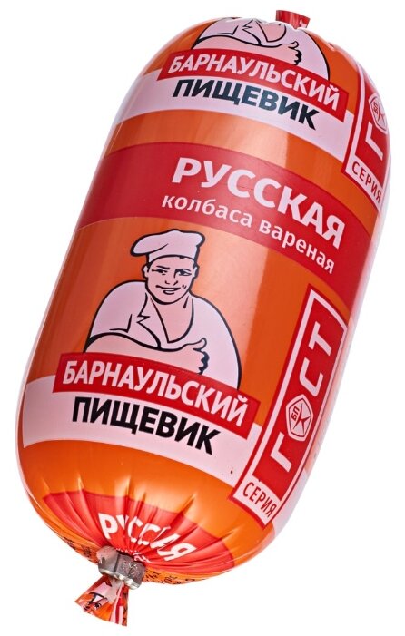 

Колбаса вареная Барнаульский Пищевик Русская 380 г