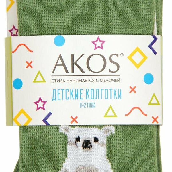 Колготки детские AKOS FD51N13, р. 74-80