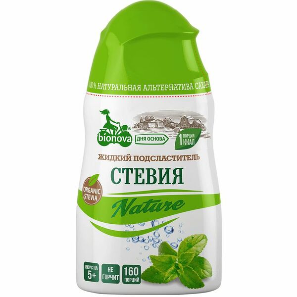 Подсластитель Bionova Стевия Nature жидкий