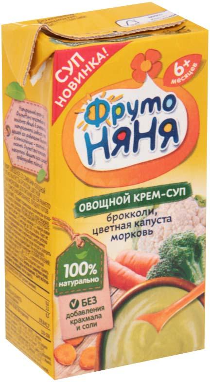 

Крем-суп ФрутоНяня овощной Брокколи цветная капуста морковь