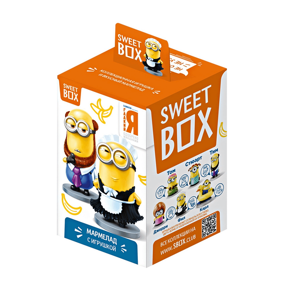 Мармелад жевательный Sweet box, в ассортименте