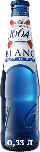

Безалкогольное пиво Kronenbourg 1664 Blanc Alcohol Free пастеризованное 330 мл