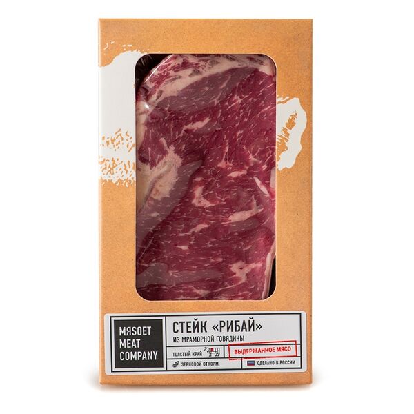 Стейк Mяsoet meat company рибай из говядины
