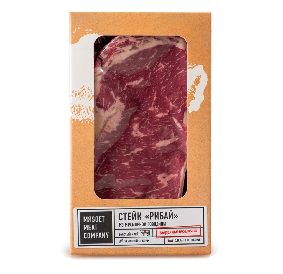 

Стейк Mяsoet meat company рибай из говядины