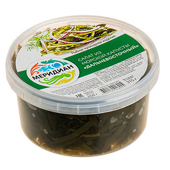 Морская капуста салат Меридиан Дальневосточный