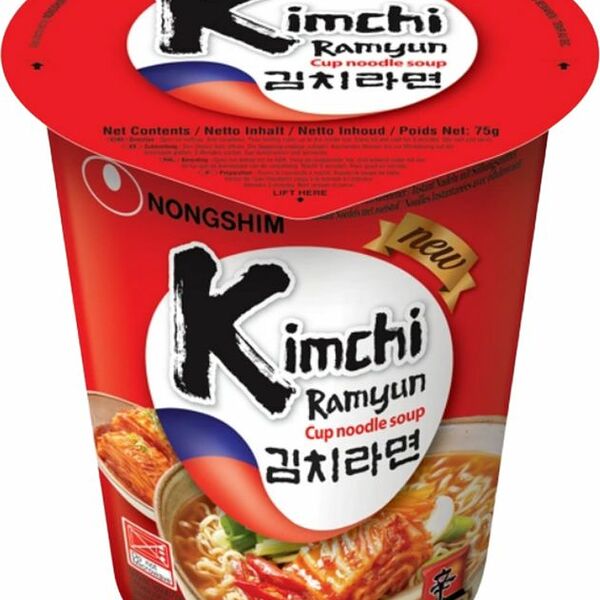 Лапша быстрого приготовления Nongshim Кимчи Рамен 75 г