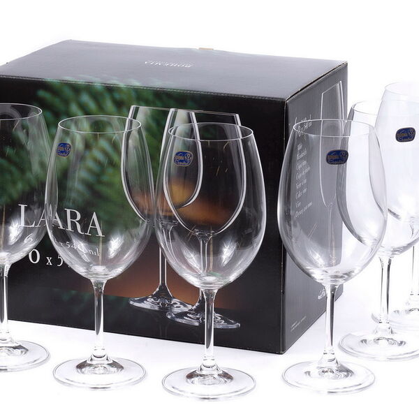 НАБОР БОКАЛОВ ДЛЯ ВИНА стеклянных 