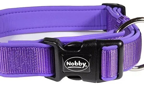 Ошейник для собак Nobby CLASSIC PRENO 40-55см/30мм нейлон фиолетовый