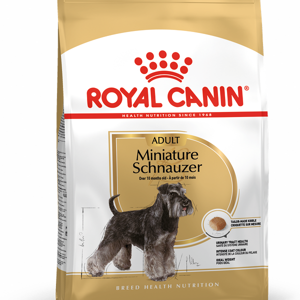 Royal Canin Miniature Schnauzer Adult для собак породы миниатюрный шнауцер Курица
