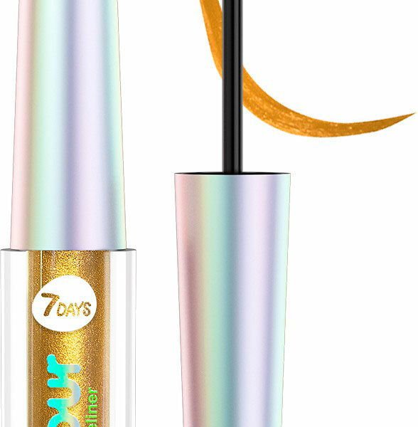 Подводка 7Days B. Colour для глаз металлик 07 